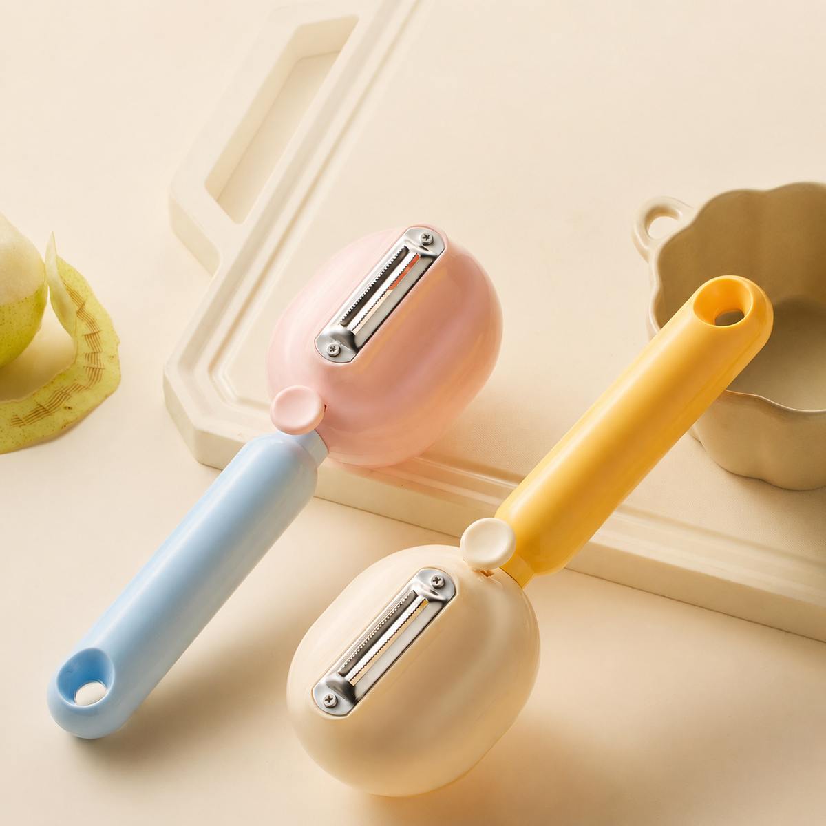 Multi-functional Stainless Steel Fruit & Vegetable Peeler