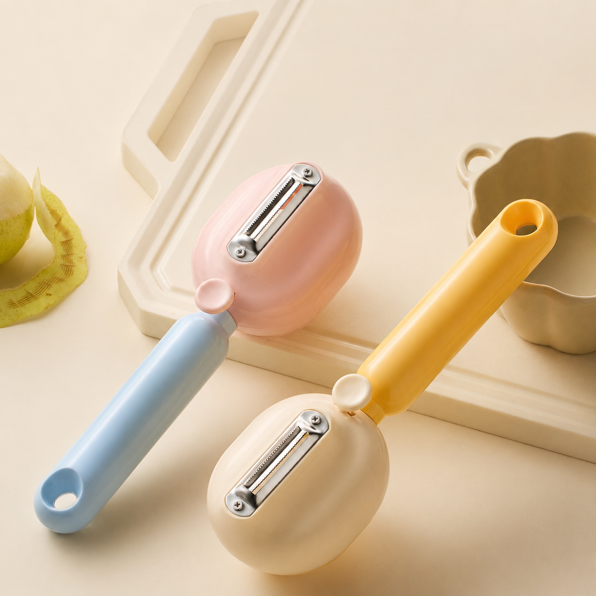 Multi-functional Stainless Steel Fruit & Vegetable Peeler